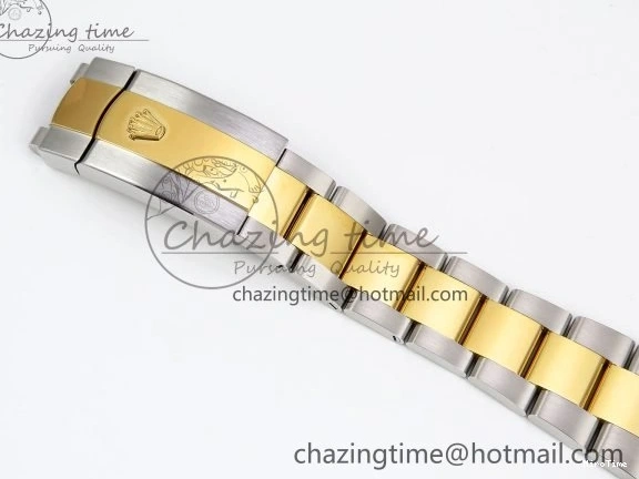 MiroTime 0201 DateJust 41 126333 Clean 1:1 Best Edition 904L Steel YG Stick Dial on SS YG Oyster Bracelet VR EasyCare 1578